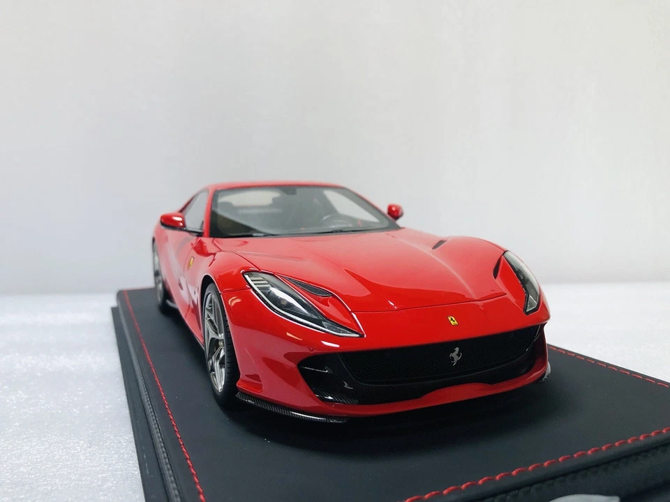 1/18 BBR Ferrari 812 Superfast 2017 Rosso Corsa 322 limited edition with case - Image 3 of 4