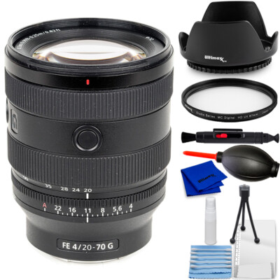 Sony FE 20-70mm f/4 G Lens (Sony E) SEL2070G - 7PC Accessory