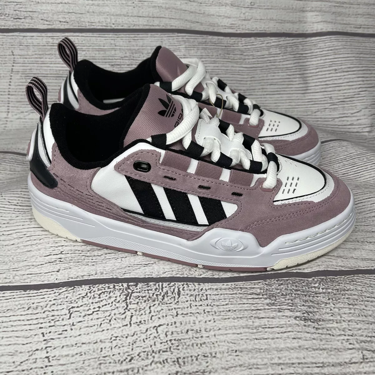 Adidas Originals ADI2000 Women s 6 Mauve Pink White Fat Skate