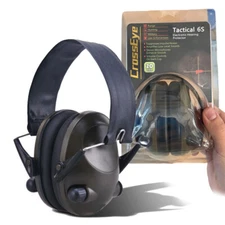 Folding Electronic Ear Muffs Hearing Noise Protection Hunting Shooting headset