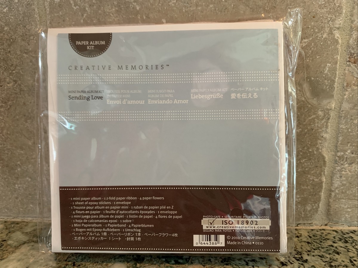 Creative Memories MINI Paper Album Kit “Sending Love” Brand New | eBay