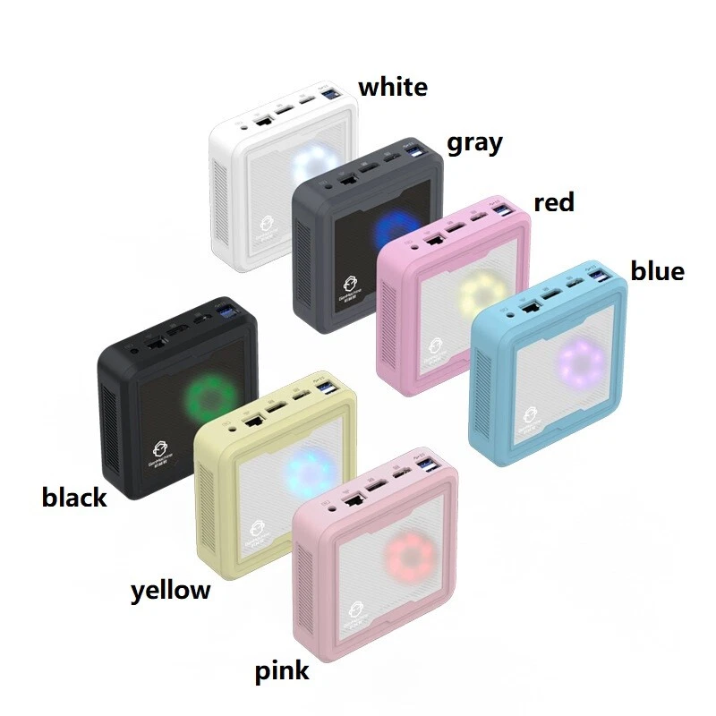 AMD Mini PC Ryzen7 2700U Win10 DDR4 M.2 NVMe WIFI5 BT4.2 7color for chose - Image 2 of 4