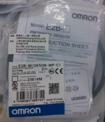qty1 for Omron Brand New E2B-M12KN08-WP-C1 10-30VDC 2M Sensor&Proximity Switch