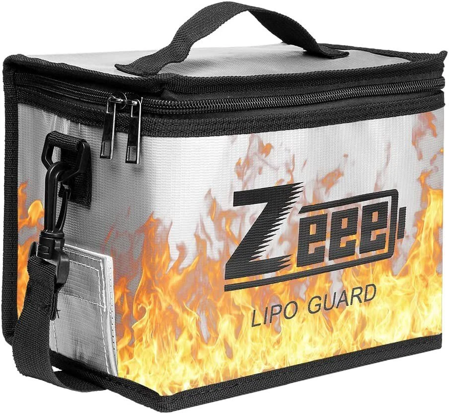 Zeee feuerfeste Lipo Akku Tasche safe bag Explosionsgeschützte Tasche Fireproof - Bild 3 von 4