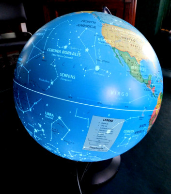 Replogle 12in Globe with LED Illuminated Constellations #2608-0195 Herff Jones