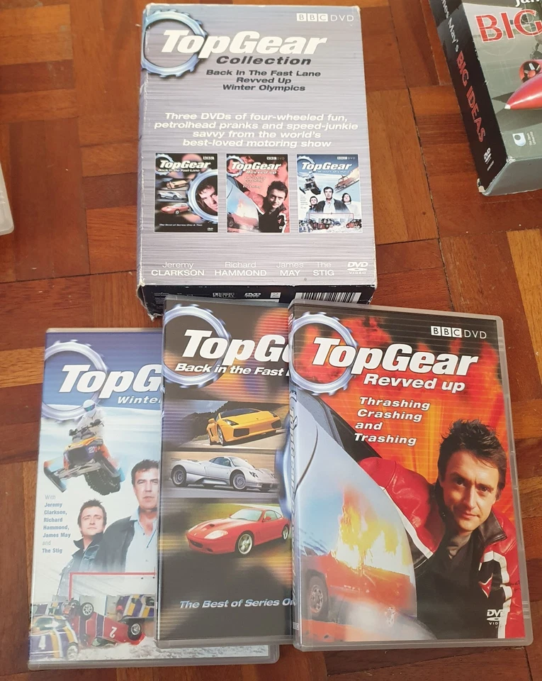 Top Gear DVD Bundle + Jeremy Clarkson The Good Bad Ugly & James May's Big Ideas - Image 4 of 4