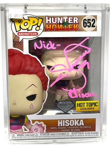 Funko Pop! Animation Hunter X Hunter 652 Hisoka Signed PSA