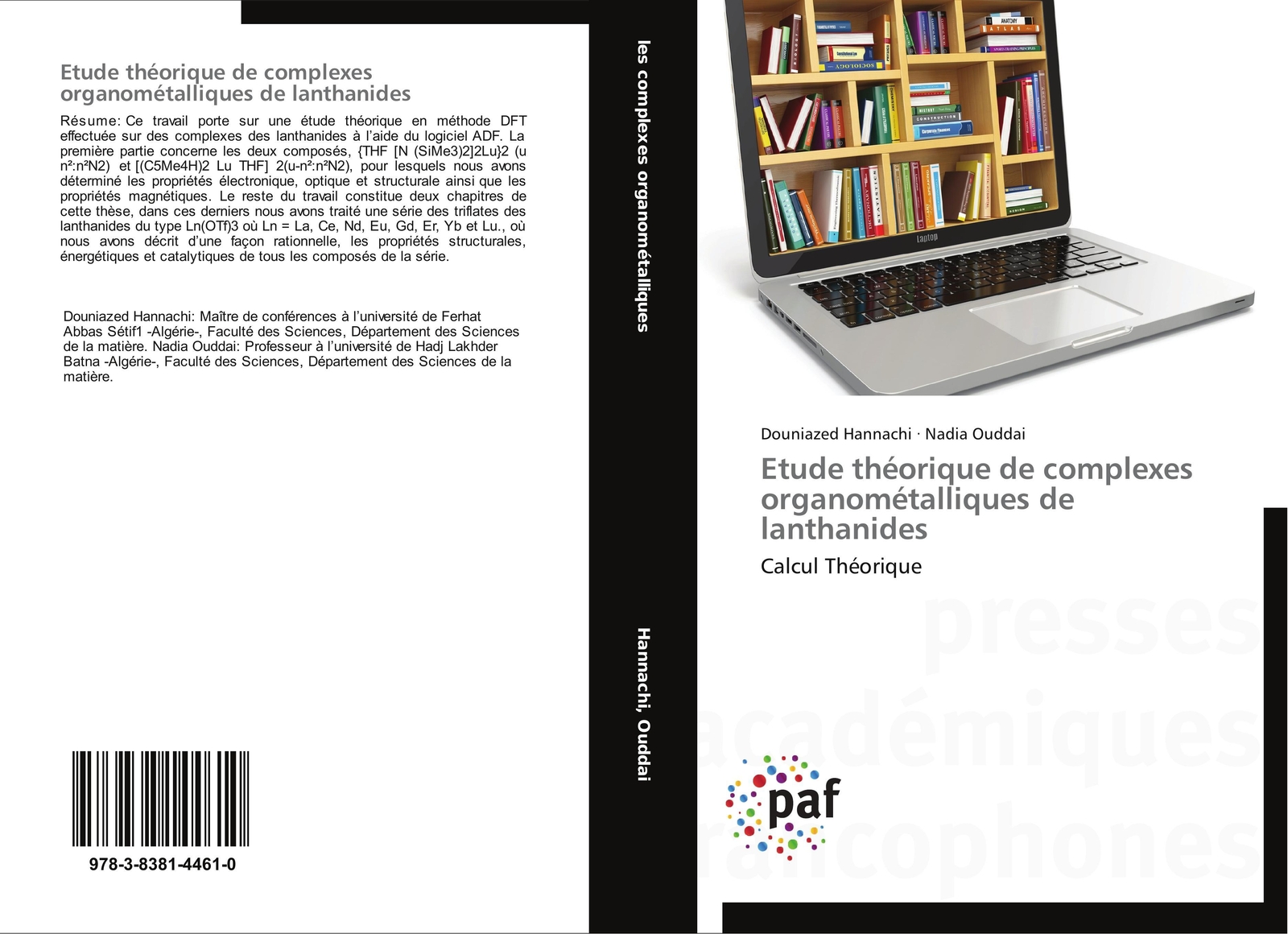 Thumbnail - Etude Théorique De Complexes Organométalliques De Lanthanides Calcul