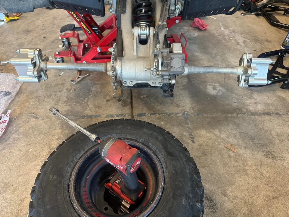 Espaciadores de rueda trasera Honda TRX90 o 90X 2" de grosor, 4/85 mm Foto 3 de 4