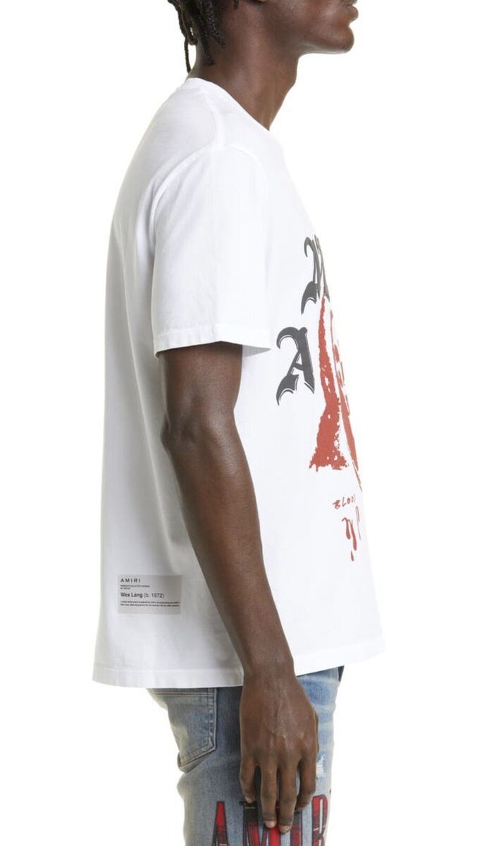 Amiri x Wes Lang Solar Kings Cotton Graphic Tee size Large Amiri x Wes Lang Solar Kings Cotton Graphic Tee size Large
