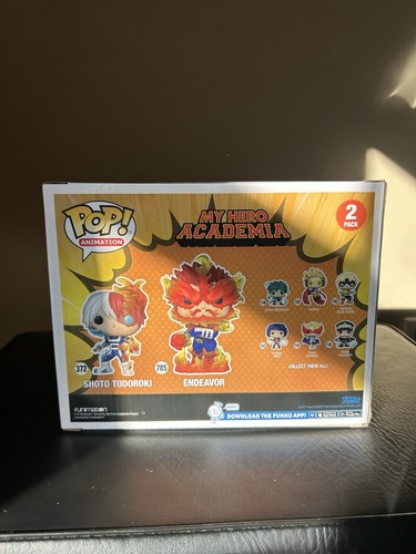 Funko Pop! My Hero Academia Pack de 2 Shoto Todoroki y Endeavor con Protector - Imagen 4 de 11