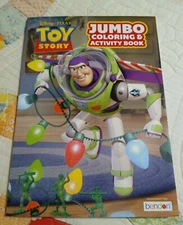 Disney Toy Story Christmas Jumbo Coloring & Activity Book with Tear/Share Pages