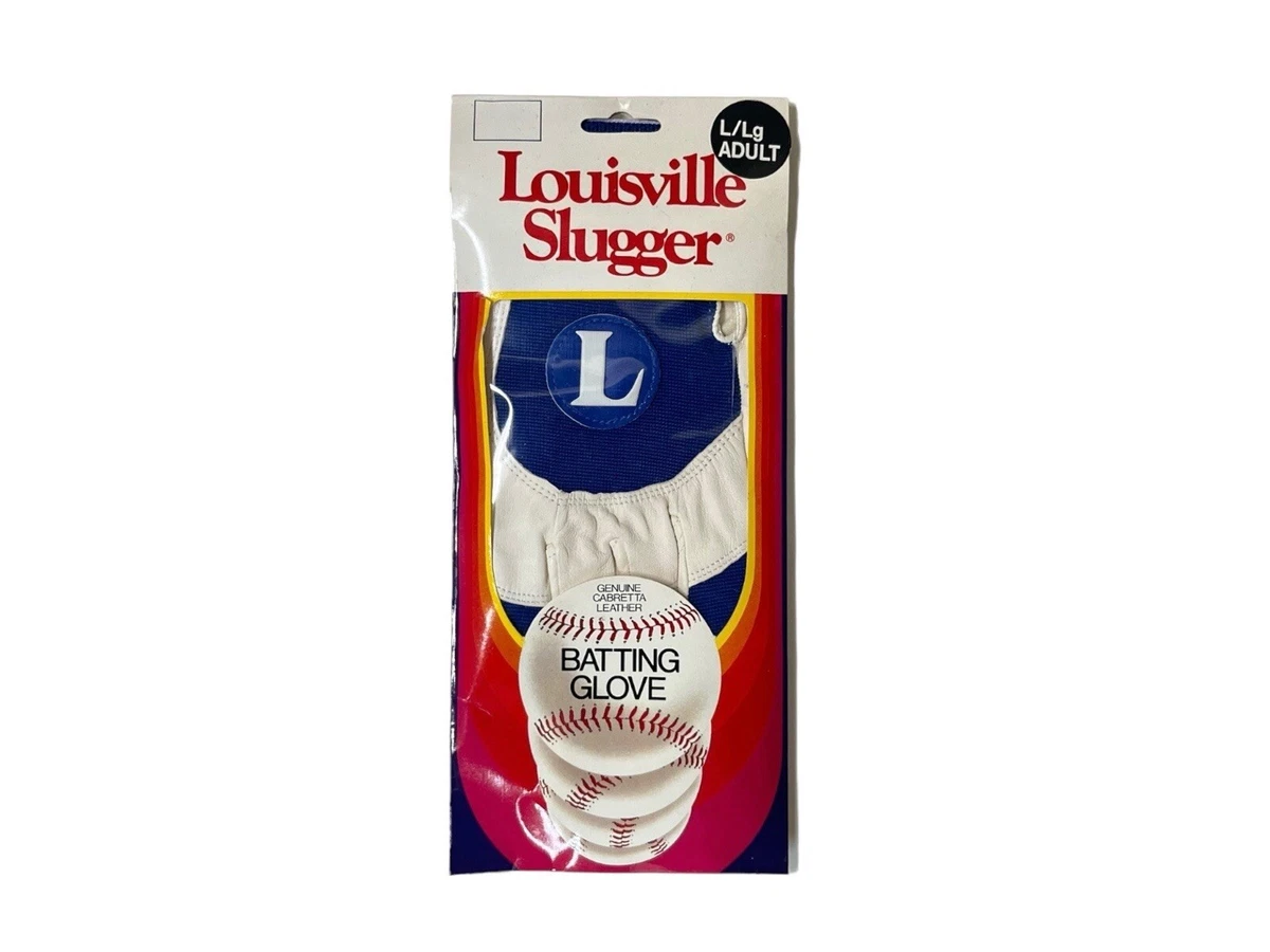 Louisville Slugger Guanti Da Battuta Original 2.0 – Modello Adulti, Taglia L, Nero, Traspiranti E Durevoli - 4