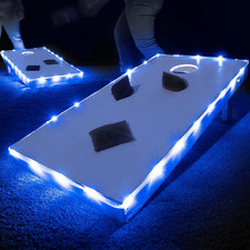 Cornhole Accessories LED Light Kit Board Set Cornhole Lights for Hole and Board
