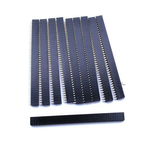 50 Pcs 2.54mm 40 Pin Female Single Row Pin Header Strip New - Picture 1 of 1