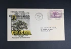 Apr 26  1935 FDC USA Scott # 772-45 Stamp Cachet Cover Lindquist Connecticut