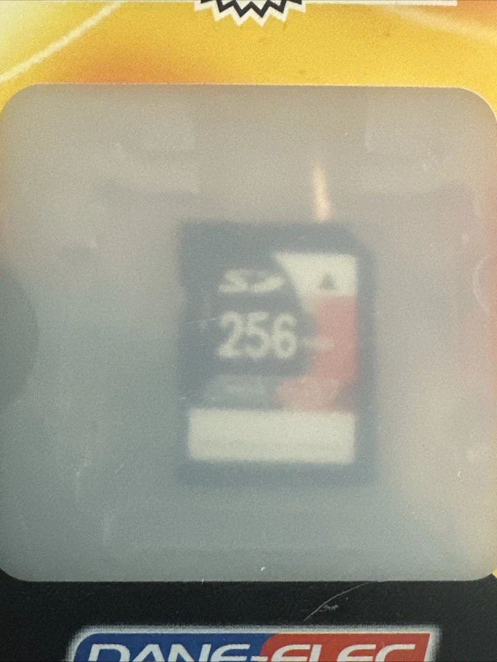 Dane Elec 256MB SD DVD Flash Memory Card Factory Sealed - Image 3 of 3