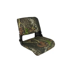 Springfield 1061020 Skipper Fold Seat Mossy Oak Break-Up Boat Marine