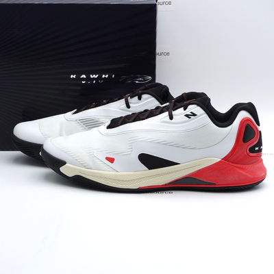 Size 18 Men's New Balance KAWHI 4 Basketball Shoes BBKLSBR4 White