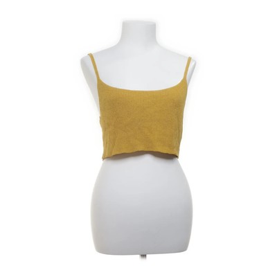 Wilfred Free, Crop Top, Größe: M, Gelb, Lyocell/Nylon, Einfarbig -CSy