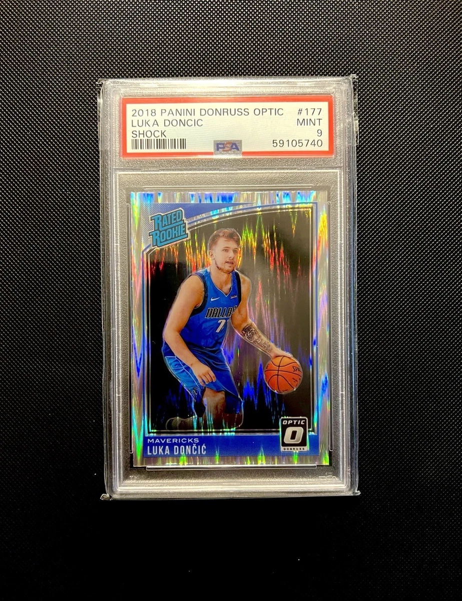 Luka Dončić 9 Graded Basketball Sports Trading Cards & Accessories