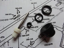 New OEM Crosman 760 Pumpmaster Air Rifle Seal Kit