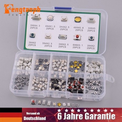 SMD Mikroschalter Mikrotaster Taktile Druckschalter Micro Switch Button Schalter
