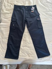 Image of TuffStuff Workwear 711 Pro Work Trousers Holster Navy Pockets 38