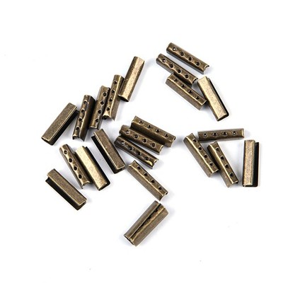 20Pcs Shoelace Head Aglets DIY Shoelaces Repair Shoe Lace Tips Replacement  QsCR