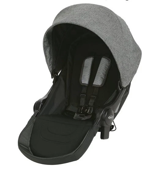New! Graco Uno2Duo Stroller Second Seat, Ellington Fashion, Grey Factory Sealed
Opens in a new windo
