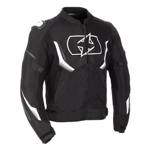 Oxford Omega 1.0 Air Motorbike Motorcycle Textile Jacket Black / White