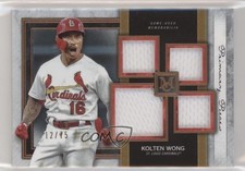 2020 Topps Museum Collection Copper 12/75 Kolten Wong #SPQR-KW r8f