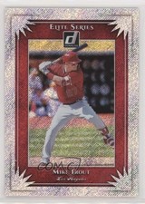 2019 Panini Donruss Elite Series Rapture Mike Trout #ES10 09yv