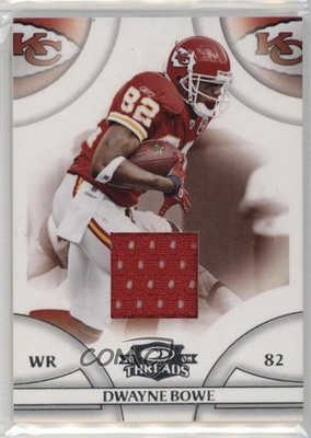 2008 Donruss Threads Jerseys 74/250 Dwayne Bowe #67 15w6