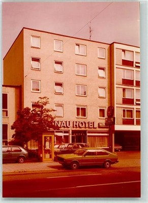 39721792 - 7910 Neu-Ulm Hotel Danube Car Place Handwritten Photo Original from