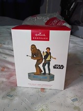 Hallmark Star Wars Han Solo And Chewbacca Ornament - 3999QXI7023