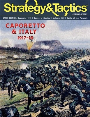 Strategy and Tactics Magazine Caporetto  & Italy 1917-18 Decision Games