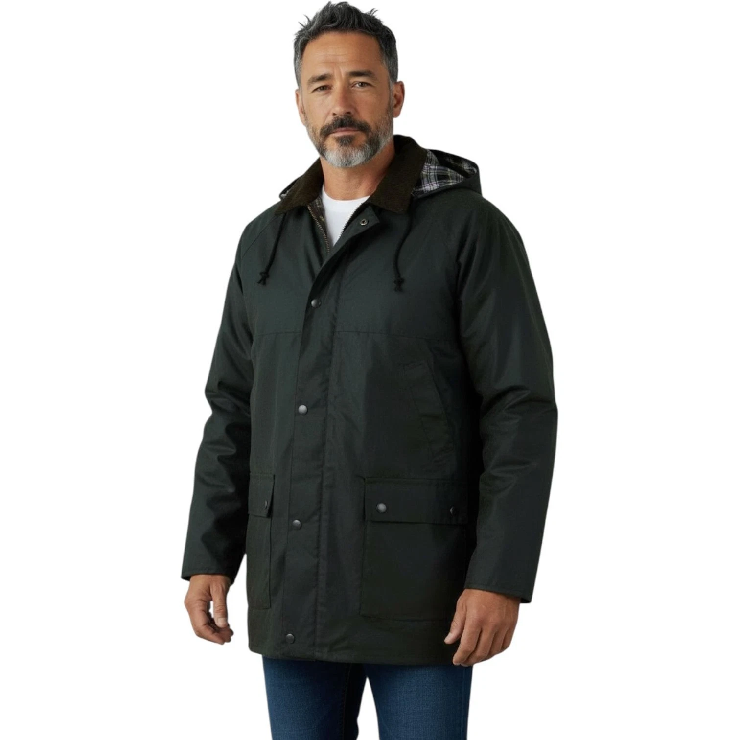 Mens Countryman Padded Cotton Wax Hooded Hunting Fishing Farming Jacket Top Coat
Opens in a new wind