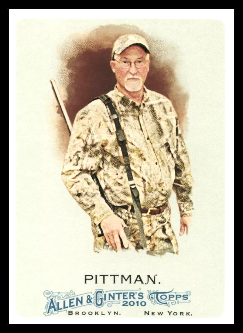Preston Pittman trading card