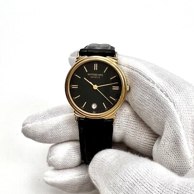 N10831 RAYMOND WEIL GENEVE レイモンドウェル 18k GOLD ELECTROPLATED