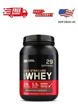 Optimum Nutrition Gold Standard 100% Whey Protein Powder, Double Rich Chocolate,