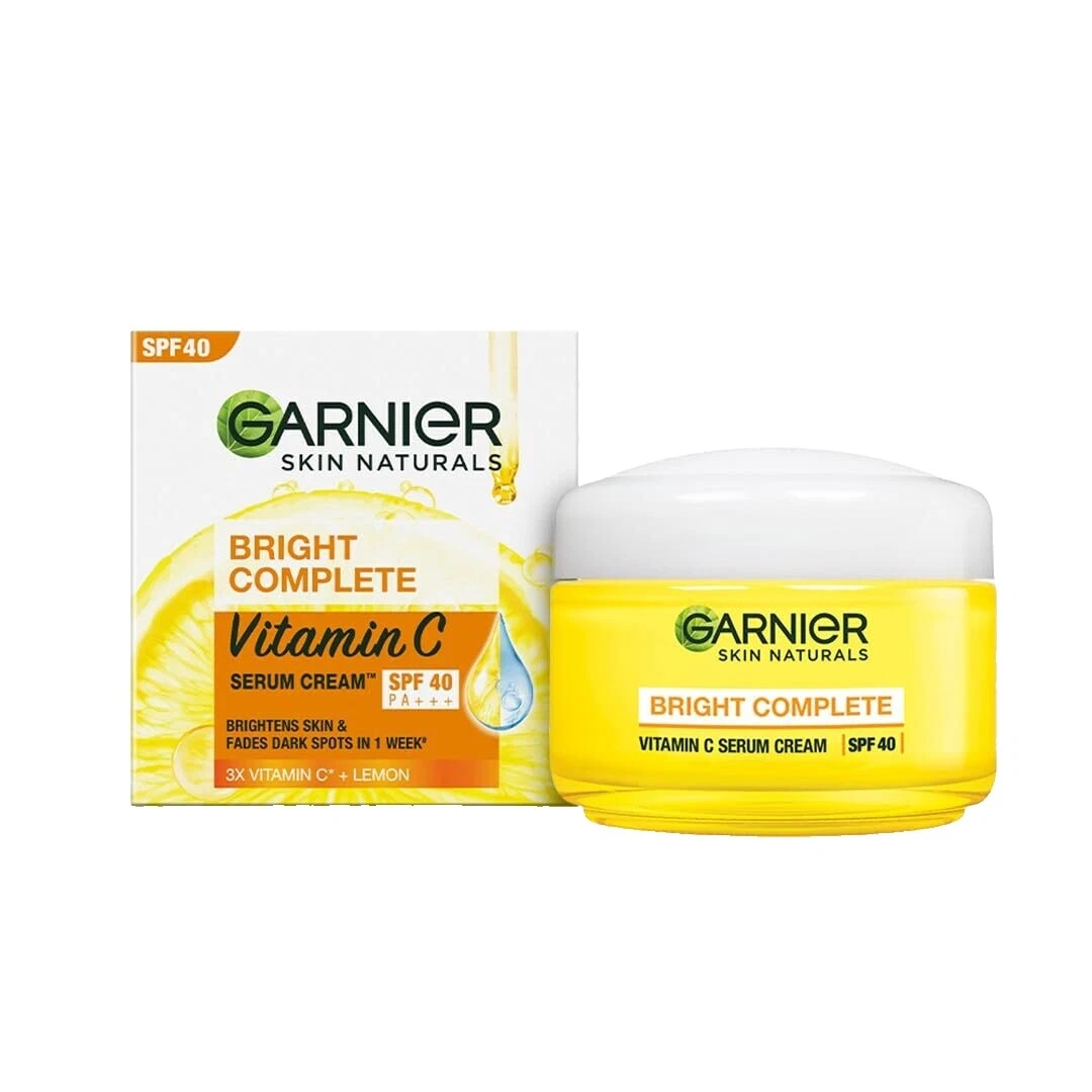 Cremes clareadores de pele Garnier