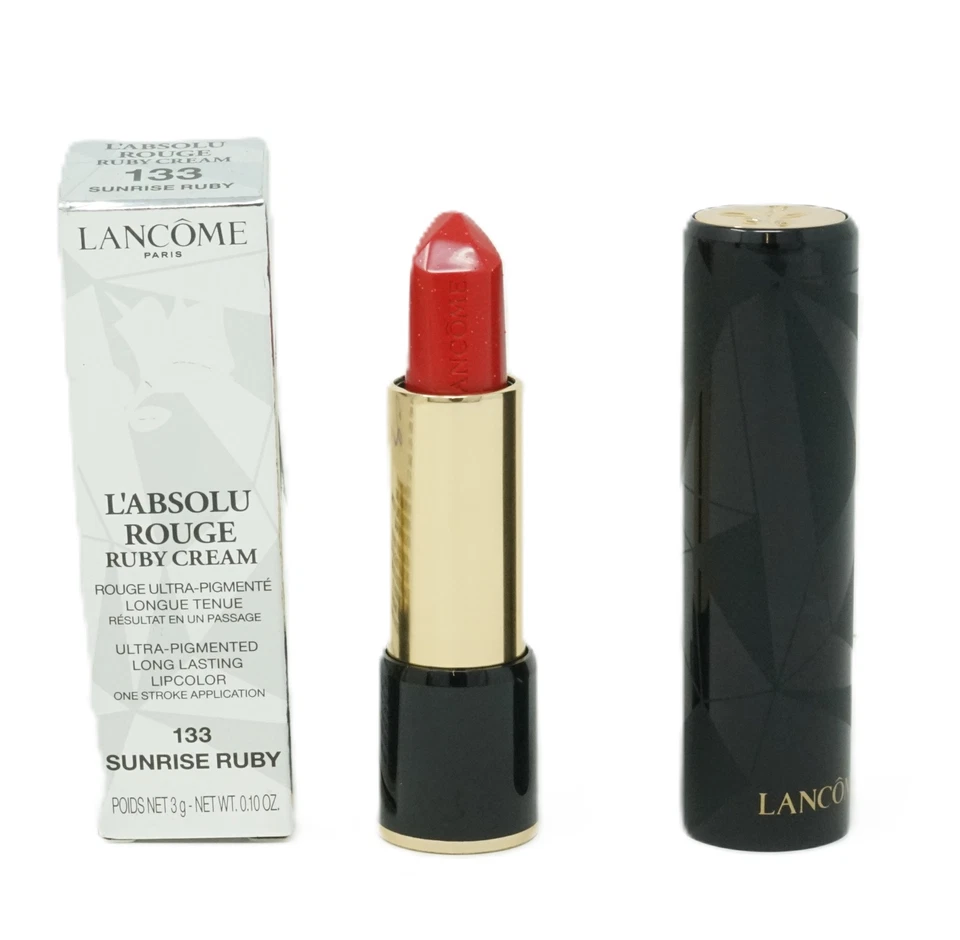 Lancome L'Absolu Rouge Ruby Cream Long Lasting Lippenstift 3g Sunrise Ruby 133