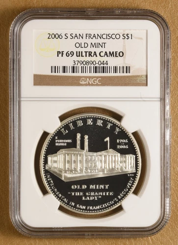 2006 S San Francisco Old Mint Commemorative Silver Dollar NGC PF 69 Ultra Cameo