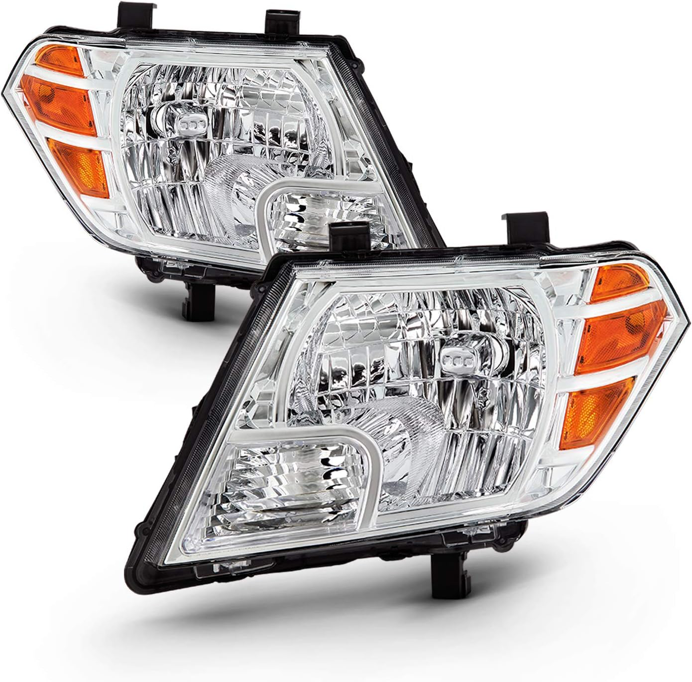 09-21 Nissan Frontier LED Headlamps Replacement Headlights  