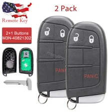 2 for 2011 2012 2013 2014 2015 Dodge Journey Smart Remote Key Fob M3N-40821302