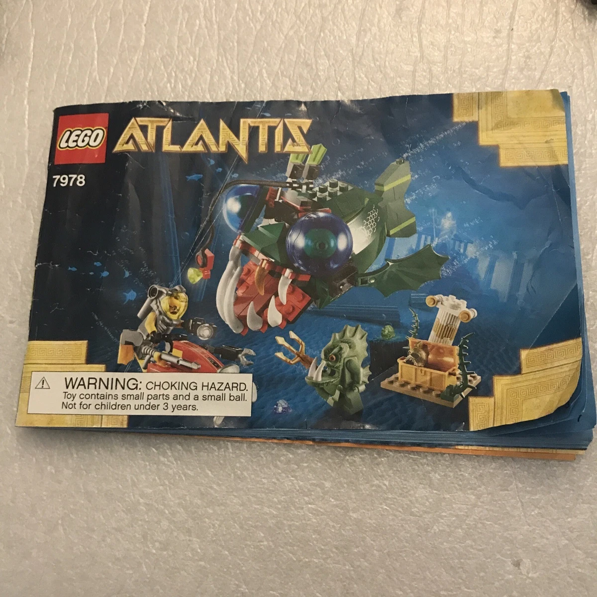 Lego atlantis 7978 sales