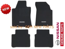 New OEM Black Floor Mats Nissan Maxima 2016-2023 T99E2-4RA0A 4 piece Genuine Set