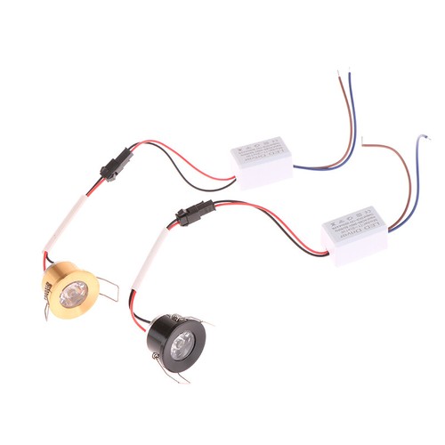 1W Recessed Mini Spotlight Lamp Ceiling Mounted LED Downlight Ceiling Light - Picture 7 of 20