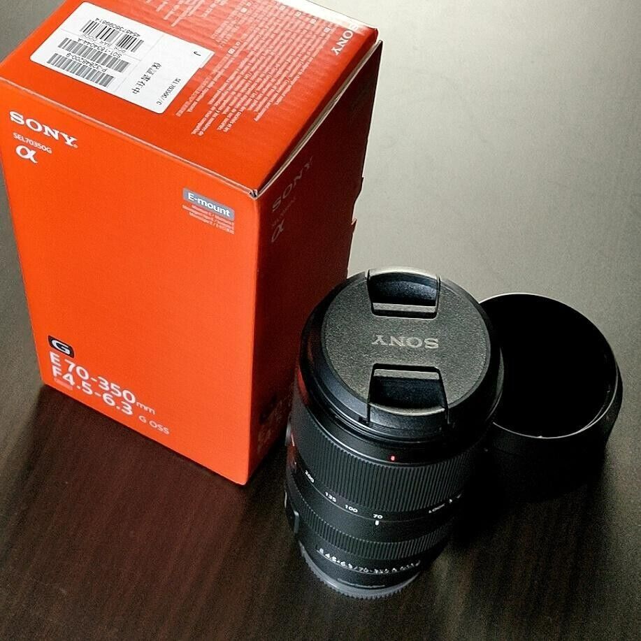 Sony SEL70350G E 70-350mm F4.5-6.3 G OSS E-mount Lens New Japan